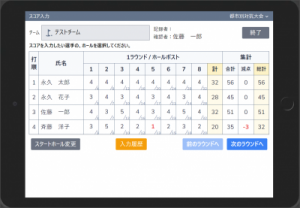 スコア入力2